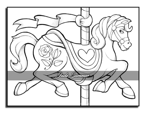 Easy Coloring Book: Large Print Designs for Adults and Seniors with 50 Simple Images of Animals, Flowers, Food, Objects, and More! (Easy Coloring Books) - Image 42