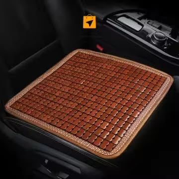 Image of USP- Natural Bamboo Mat for Office, Home and Car (Any) Seats and Chairs