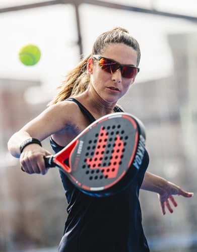 BIKKOA Goat Padel Brille, Rote Linse