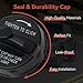 TEDRS Gas Cap Replacement for Dodge 52030377AB Ram 1500 2500 3500 Caravan Fuel Accessories Jeep Wrangler JK TJ Liberty Grand Cherokee 2003-2020 Gas Tank Cover– OEM Fit