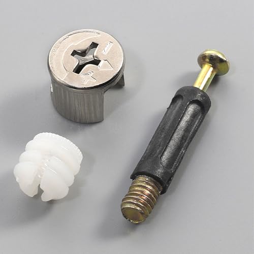 GIONAR 50 Sets Professional Furniture Connector Set, M15 Eccentric Furniture Connector, Fitting Screws - Image 3