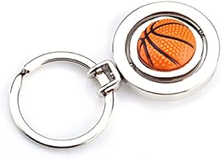 Sportigo® rotating basketball key ring in 3D look/sport gift idea/key ring basket ball