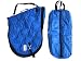 AJ Tack English Horse Saddle Carrier Bridle Halter Bag Set All Purpose Saddle Royal Blue