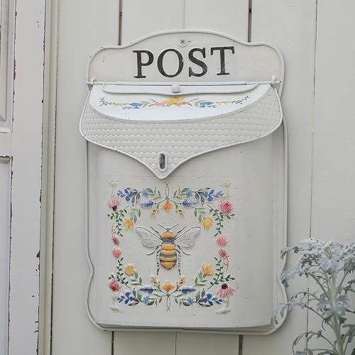 BIG FORTUNE Briefkasten Vintage Briefkasten Antik Briefkästen/Wandhalterung Außen Antik Stil Nostalgischer Charm Home Decor Metall Briefkasten Garten Outdoor Dekoration Handwerk Biene Muster BIG FORTUNE Briefkasten Vintage Briefkasten Antik Briefkästen/Wandhalterung Außen Antik Stil Nostalgischer Charm Home Decor Metall Briefkasten Garten Outdoor Dekoration Handwerk Biene Muster