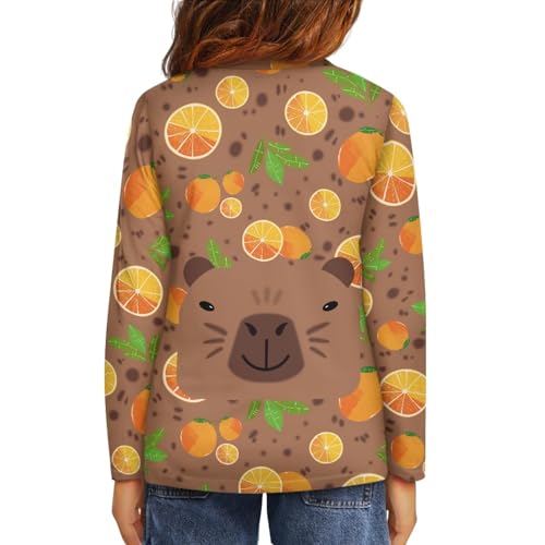 HUIACONG Long Sleeve T Shirt for Boys Girls Crewneck Tee Shirs for Kids4