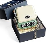 imprimante ruban satin La stampante per etichette Bluetooth Phomemo P15, nella sua versione aggiornata, si distingue per la compatibilità con etichette continue e a nastro. Dotata di un chip di controllo di ultima generazione e di una testina di stampa tedesca all'avanguardia, garantisce una qualità di stampa nitida e uniforme. Che si tratti di preparare regali per il ritorno a scuola, sorprese di compleanno o auguri per le festività, esprimerà i vostri sentimenti più sinceri.