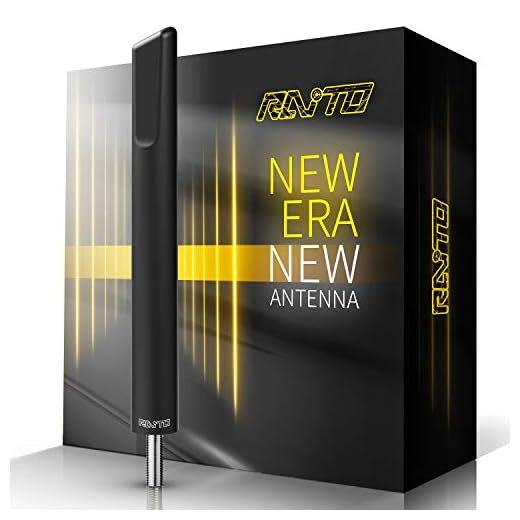 RAITO 4.8-Inch AM FM Radio Short Antenna Compatible with Motorcycles R1200RT 2012-2020, K1600 2011-2018