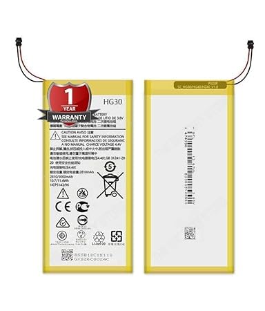 Image of THE BATTERY STORE Original HG30 Battery for Motorola G6 XT1791 XT1792 XT1793 XT1794 XT1795 XT1805 Battrey with 1 Year Warranty****(P105)