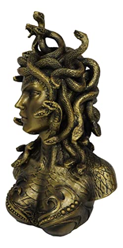 Estatua de Medusa Diosa Griega 10.25 in Decoración miniatura 4