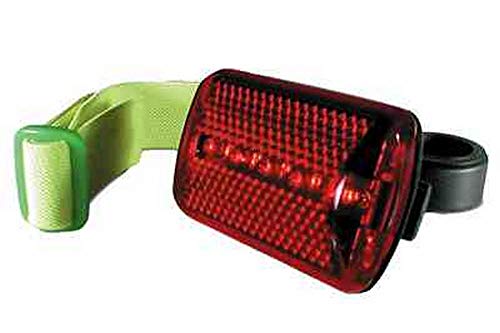 Larson Electronics 0321OXASPAS LED Safety Light with bar Mount and Elastic Strap Mounting Options - Red