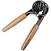Home-X - Heavy Duty Spring Loaded Nutcracker, Premium Tool Works Wonders on Walnuts, Chestnuts, Pecans, Hazelnuts, Almonds & More, A Great Addition to Every Kitchen