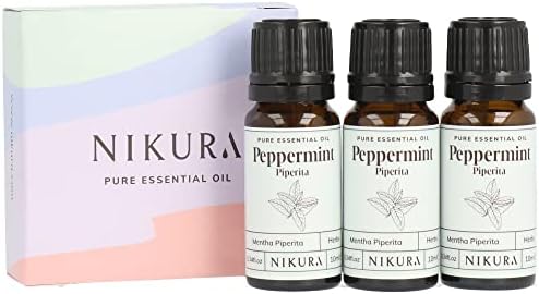 Nikura | Peppermint (Piperita) Essential Oil - 10ml - 100% Pure