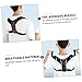 Holibanna Adjustable Posture Corrector for Back and Hunchback Correction Invisible Ergonomic Back Brace with Premium Sponge and PU Leather Comfortable for Men and Women Xl