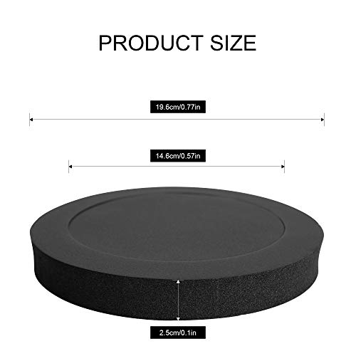 Vofono Speaker Fast Rings 6.5 Inch [4 Pcs], Car Speaker Foam Baffles Enhancer System Sponge Bass Blocker Kit For 6" And 6.5" Speaker #TOP5