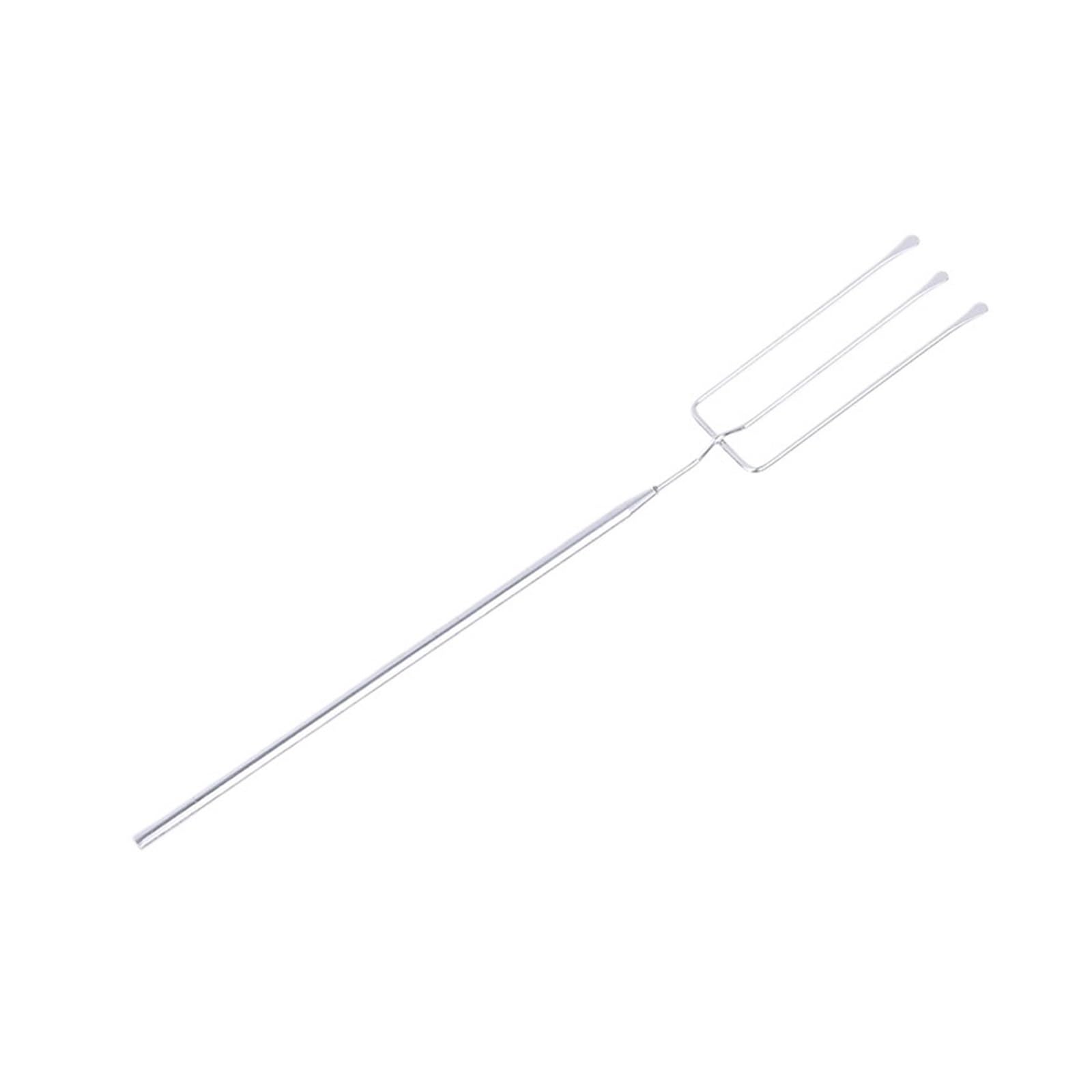 Wzptlkibad E Chees Fondu Fork, Long Handl Stainless Steel Dipping Tool