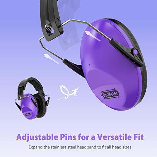 Noise Cancelling Headphones for Kids Adults 2 PACK, SNR27.4 Ear Protection Kids Ear Muffs, Adjustable Earmuffs for Monster Jams, Sensory Autism, Concerts, Fireworks - Image 4