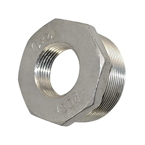 DAN SPEED 2" Male x 1" Female Thread Reducer Bushing Pipe Fitting