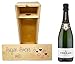 Cassetta Champagne Personalizzabile con le tue Foto e Frasi + Bottiglia, Ideale per le feste (Ferrari, 6 Litri Mathusalem)
