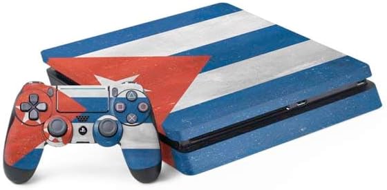 Skinit Decal Gaming Skin Compatible with PS4 Slim Bundle - Mexico Flag Design