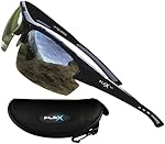 FLEX V1– Lunettes de soleil polarisés pour hommes femmes, cadre dur avec/HD Lens for Driving Cyclisme Running Baseball Golf Biking