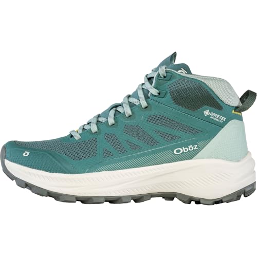 Oboz Women's Katabatic LT Mid GTX Hiking Boot, Alpine Lake, 9 Medium