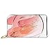 Produktbild JHGFG Mode Handtasche Reißverschluss Brieftasche Pastell Rose Pink Pinselstriche Gold Telefon Kupplung Geldbörse Abendkupplung Blockieren Leder Brieftasche Multi Card Organizer