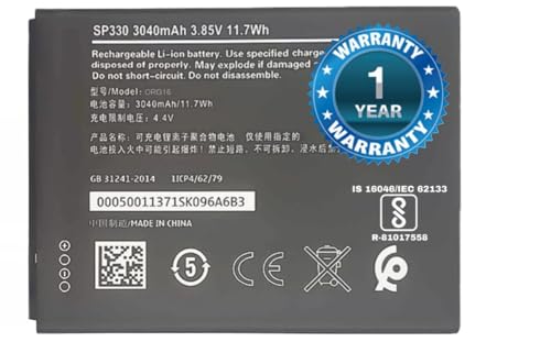 Image of Original SP01Z01Z2249Y Battery for Nokia C3 SP01Z01Z2249Y Model: SP330 (3040mAh) battrey with 1 Year Warranty *** (P158)