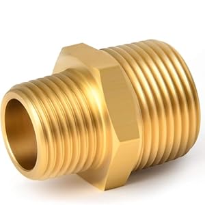 Xpendhoze Reduziernippel 2 Messing 1/2' x 3/4'