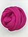 1lb Hot Pink Merino Wool Top Roving Fiber Spinning, Felting Crafts USA (1 Pound)