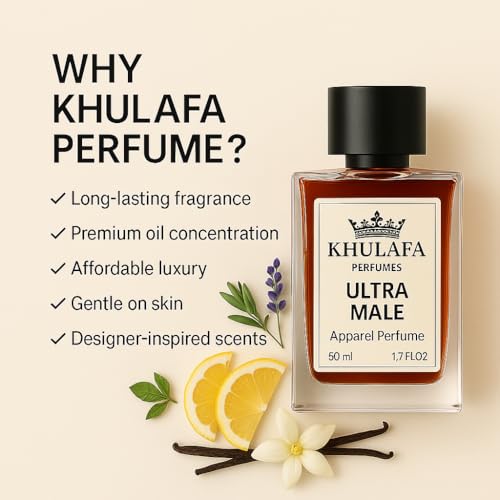 Image of Ultra Male Inspired Perfume for Men | Eau de Parfum with Pear, Cinnamon & Vanilla Notes | Bold & Long-Lasting Fragrance | Clubbing & Night-Out Scent | Gift for Him | 50ML