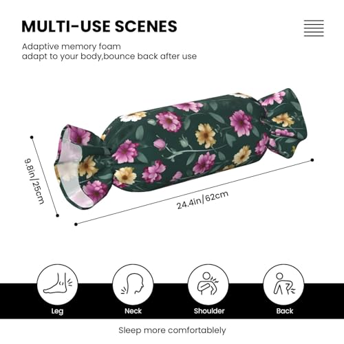 Almohada de espuma viscoelástica tamaño único negra miniatura 3