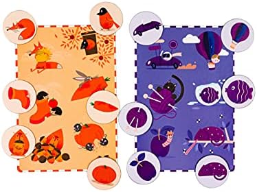 Captain Smart Memory Game, Lotto Colours | Educational Game for Kids | Board Game For 2 Year Old Boys & Girls (2+) | 1-6 Players | Observation Card, Learning Toy, Gift for Children