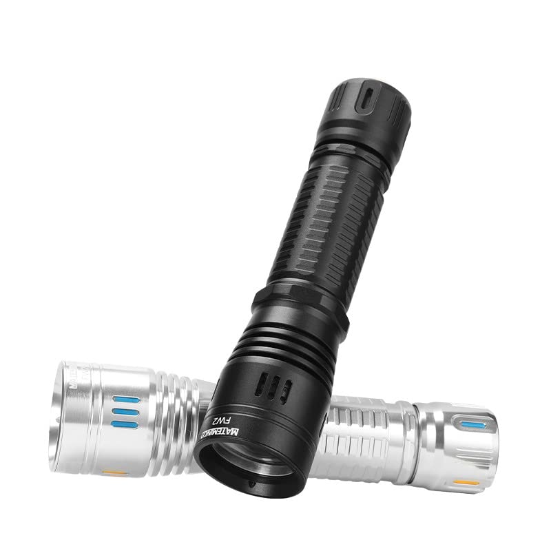 MATEMINCO FW2 LEP Flashlight 1303m Osram CT1 18650 Battery Long