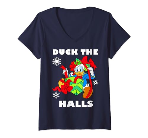 T-shirt de Noël Mickey and Friends le cadeau idéal pour femme fan de Donald Duck