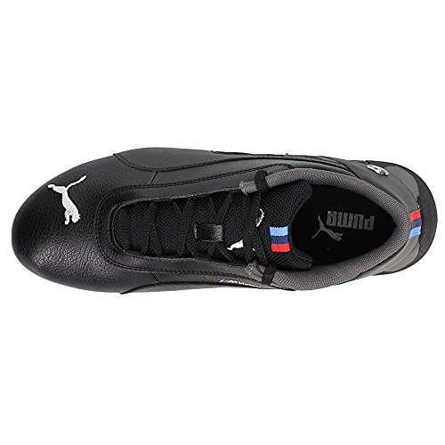 PUMA PUMA Men's BMW M Motorsport Kart Cat Mid Iii Sneaker, White-Anthracite, 7.5 M US