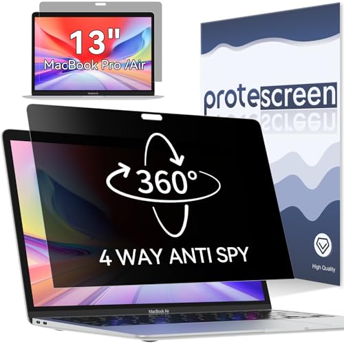360° Privacy Screen for 13-inch MacBook – Nano Silicone