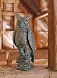garten heinemann sinzig 100% frostbeständig Eule aus Bronze