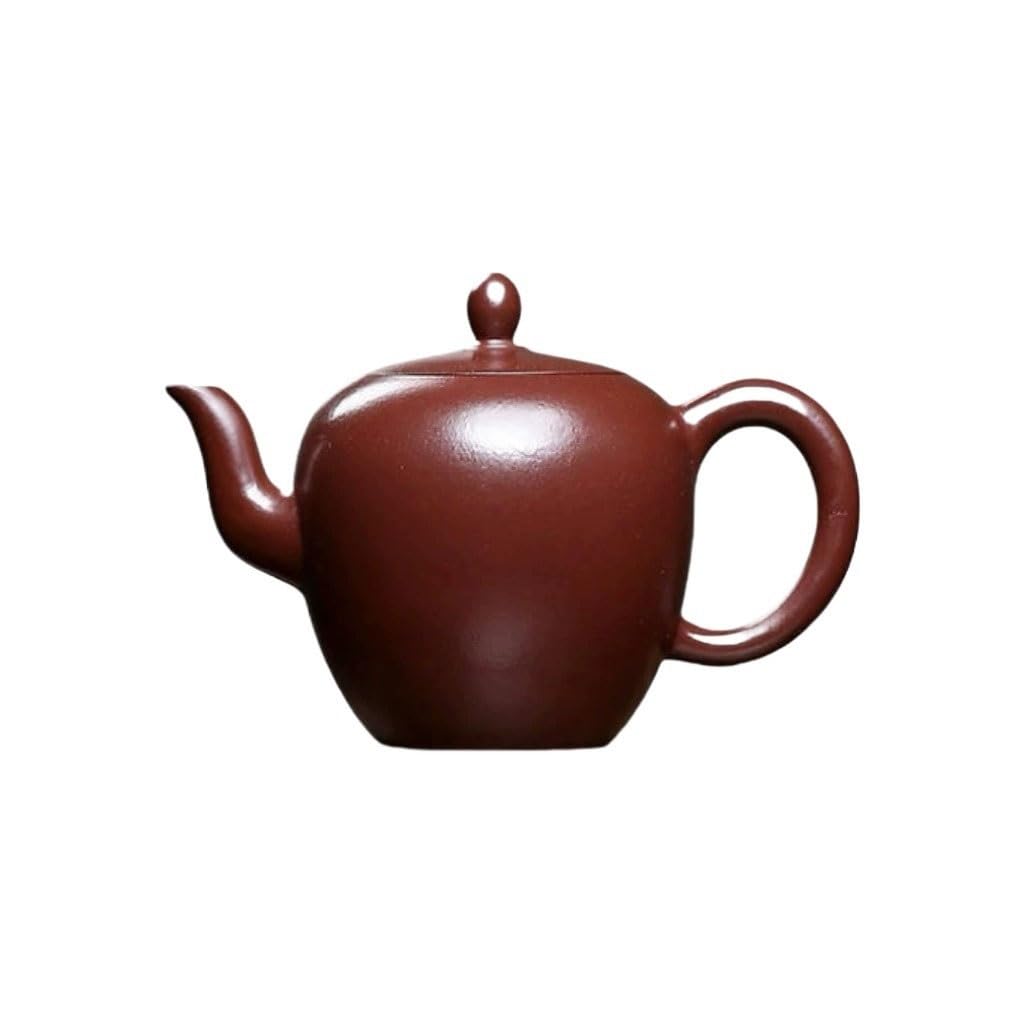 Tetera Infusiones Tetera Pequeña Original De Arcilla Morada Y Roja Con Un Hermoso Hombro, Ideal For El Salón Té En Casa O Una Sola Teapot