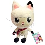 Adatto fin dalla nascita DREAMWORKS GABBY\'S DOLLHOUSE - Grande peluche ricamato di qualità super morbido da 25-35 cm (zampa di pandino)