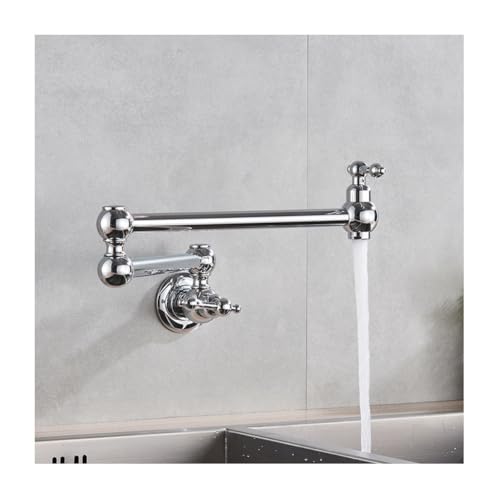 Grifo de cocina plegable sobre estufa para llenar ollas cómodamente 2