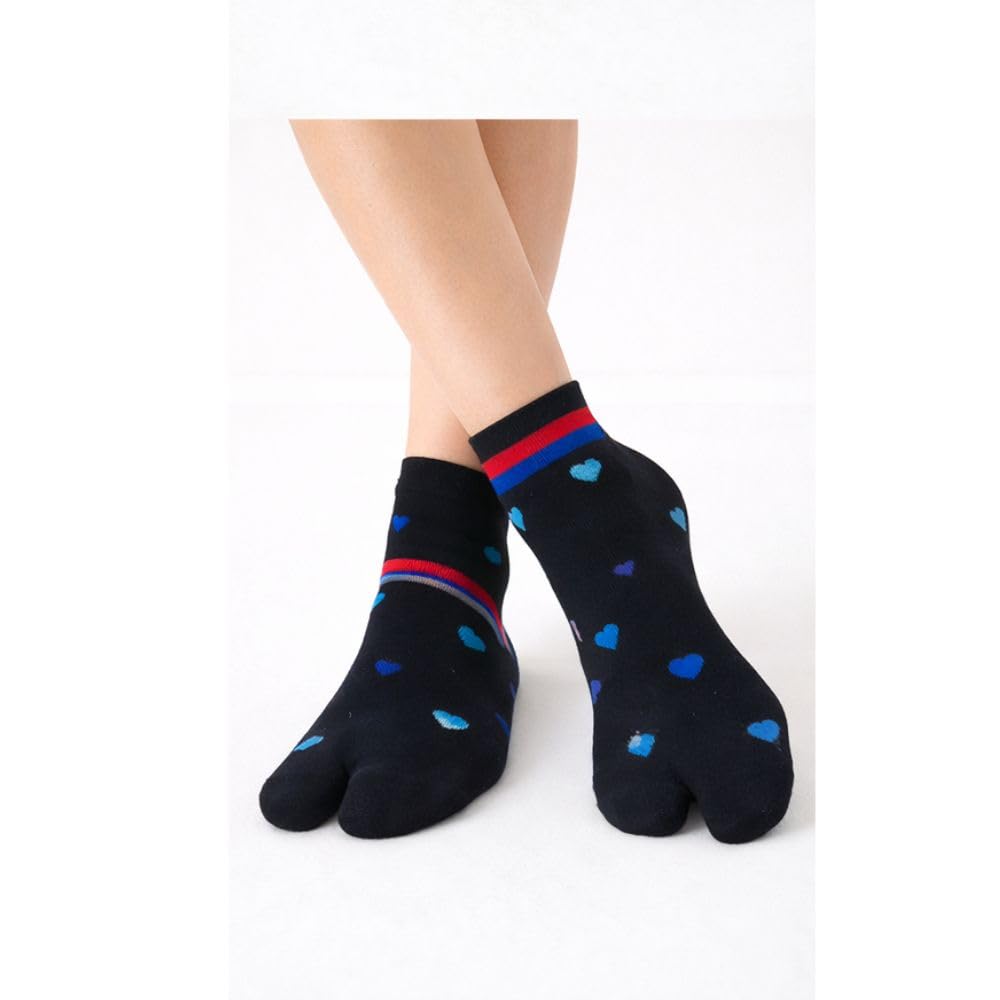 New Thumb Socks for Women's Girls Ankle Length Soft Cotton Multicolored Combo Pack of 5 (New Thumb socks) 4