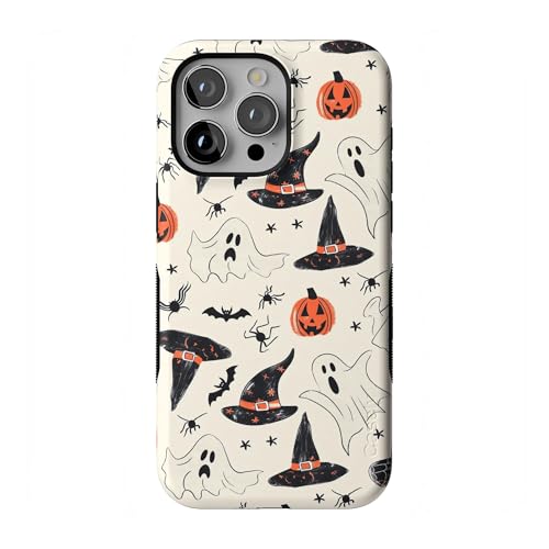 Casely iPhone 15 Pro Case | Feeling Witchy | Haunted Halloween | Bold Protective Design | Compatible with MagSafe