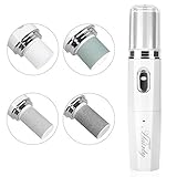 HAIRBY Electric Nail File Machine - Electronic Nail Buffer Manicure Pedicure Tool for Bare and Naked Nails, Buff, Polish, Smooth, Shine Fingers and Toenails (Include 6 Rollers, USB Charging)