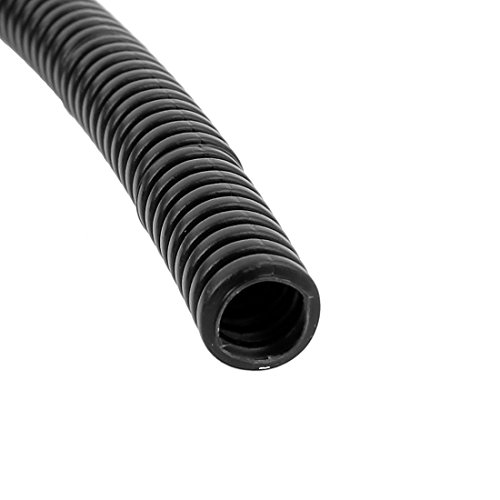 Image of STarTrack Uxcell 10mm x 7.5mm Flexible Corrugated Wire Tubing Cable Conduit Pipe (10 MTR)
