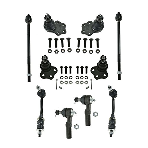 Front Ball Joint Tie Rod End Sway Bar Link Kit Set For Dodge Dakota Durango 2Wd #TOP10