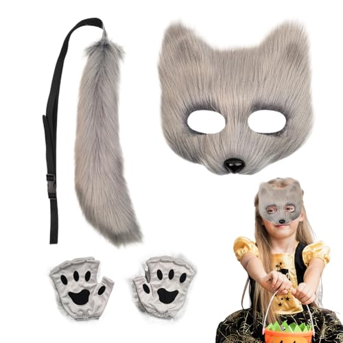 Costume pour enfants avec masque pour animer un anniversaire ou le défilé du carnaval