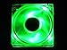 APEVIA CF4SL-UGN 80mm 4pin Silent Green LED Case Fan - Connecting to Power Supply