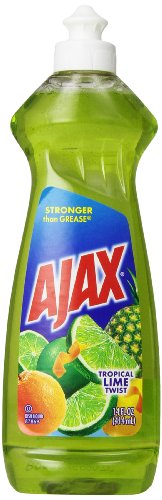 Ajax Dishwashing Liquid, Tropical Lime Twist, 12.6 Ounce