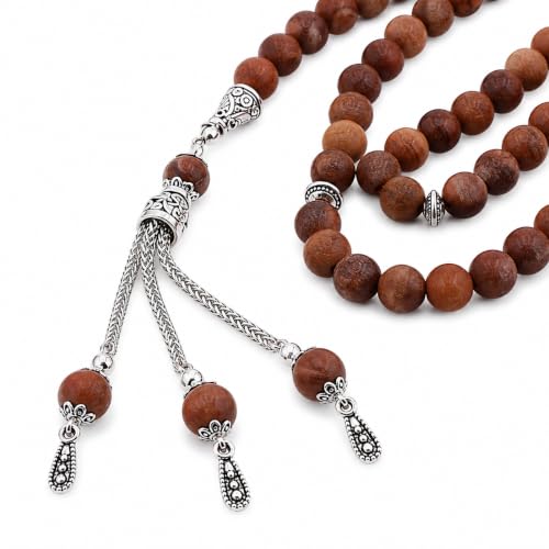 Image of Mandala Crafts Tasbih Muslim Prayer Beads 99 for Men & Women - Islamic Rosary Misbaha Tasbeeh Sibha - Zikr Dhikr Subha Beads for Ramadan Eid Gift