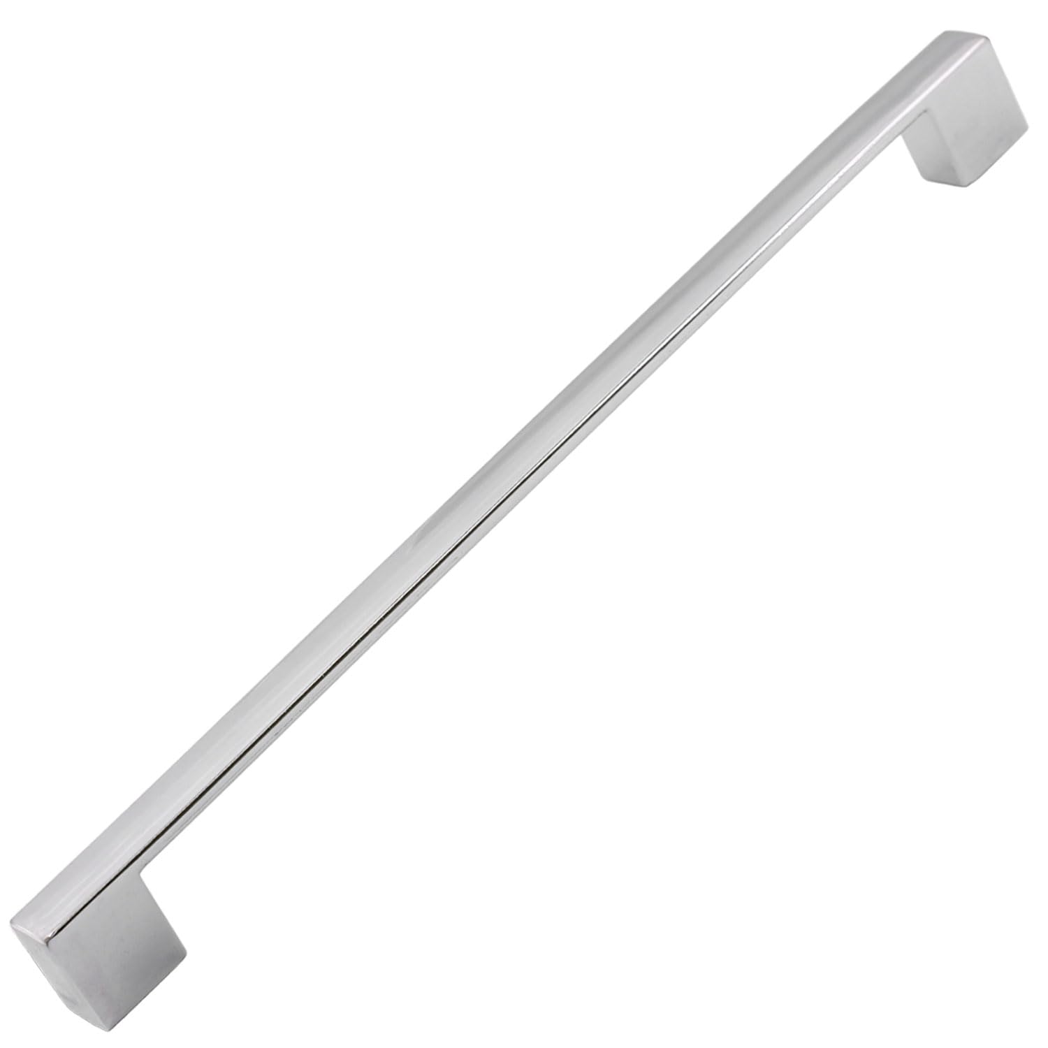 Badem10 Gölcük Mobilya Mutfak Dolabı Çekmece Dolap Kapak Kulpu Kulbu Krom 224 mm Metal Kulp